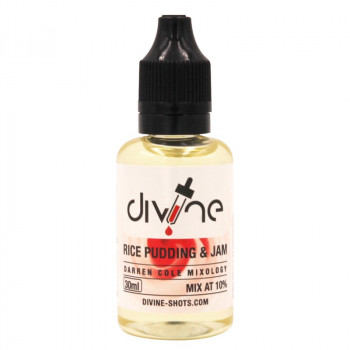Rice Pudding & Jam 30ml Aroma by Divine Rice Pudding & Jam 30ml Aroma by Divine