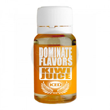 Iced Kiwi Juice Aroma 15ml by Dominate Flavors Iced Kiwi Juice Aroma 15ml by Dominate Flavors