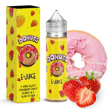 Strawberry Donuts Plus 50ml e Liquid by Marina Vape Strawberry Donuts Plus 50ml e Liquid by Marina Vape