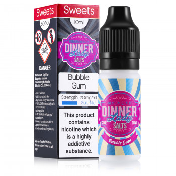 Bubblegum (Bubble Trouble) 10ml 20mg NicSalt by Dinner Lady Bubblegum (Bubble Trouble) 10ml 20mg NicSalt by Dinner Lady