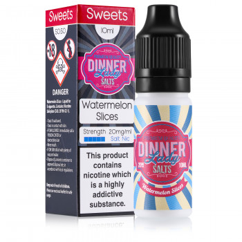Watermelon Slices 10ml 20mg NicSalt by Dinner Lady Watermelon Slices 10ml 20mg NicSalt by Dinner Lady