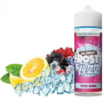 Pink Soda 100ml Shortfill Liquid by Dr. Frost Frosty Fizz Pink Soda 100ml Shortfill Liquid by Dr. Frost Frosty Fizz
