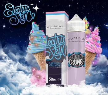 Carnival Crunch (50ml) Plus e Liquid by Electric Sky Carnival Crunch (50ml) Plus e Liquid by Electric Sky
