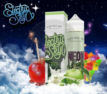 Neon Apple (50ml) Plus e Liquid by Electric Sky Neon Apple (50ml) Plus e Liquid by Electric Sky