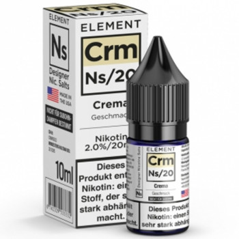Crm Crema Ns20 10ml 20mg by Element e-Liquid Crm Crema Ns20 10ml 20mg by Element e-Liquid