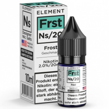 Frst Frost Ns20 10ml 20mg by Element e-Liquid Frst Frost Ns20 10ml 20mg by Element e-Liquid
