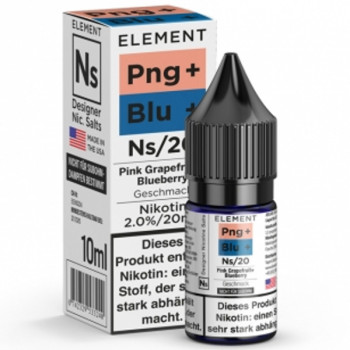 PnkBlu Pink Grapefruit Blueberry Ns20 10ml 20mg by Element e-Liquid PnkBlu Pink Grapefruit Blueberry Ns20 10ml 20mg by Element e-Liquid