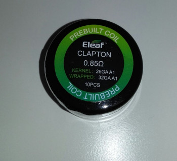 eLeaf Lemo 3 Clapton Draht (10er Pack) A1 eLeaf Lemo 3 Clapton Draht (10er Pack) A1