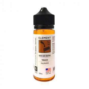 Tobacco Tbc Dripper Serie (100ml) Shortfill by Element E-Liquid Tobacco Tbc Dripper Serie (100ml) Shortfill by Element E-Liquid