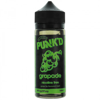 Grapade (100ml) Plus e Liquid by Punk'd Grapade (100ml) Plus e Liquid by Punk'd