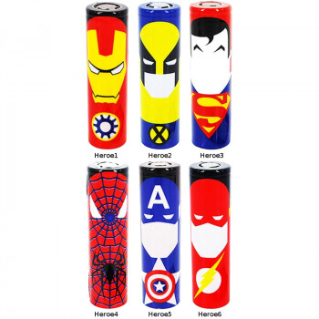Heroes Serie by Garry Mead 18650er Akku Wraps Heroes Serie by Garry Mead 18650er Akku Wraps
