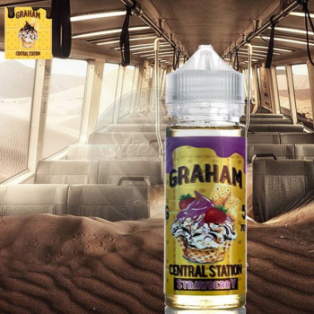 Graham Central Station Strawberry 50ml Plus e Liquid by Rounds Graham Central Station Strawberry 50ml Plus e Liquid by Rounds