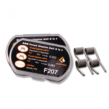 GeekVape N90 Fused Clapton Coil 2 in 1 Fertigwickelung GeekVape N90 Fused Clapton Coil 2 in 1 Fertigwickelung