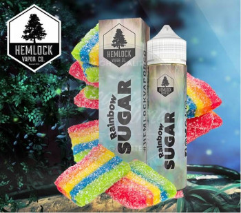 Rainbow Sugar (50ml) Plus e Liquid by Hemlock Vapor Rainbow Sugar (50ml) Plus e Liquid by Hemlock Vapor