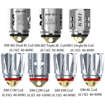 iJoy DM Coil Serie 3er Pack Verdampferköpfe iJoy DM Coil Serie 3er Pack Verdampferköpfe