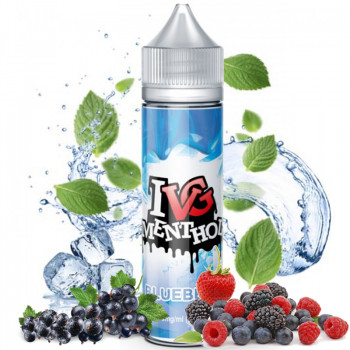 Blueberg Burst (50ml) Plus e Liquid by I VG Menthol Blueberg Burst (50ml) Plus e Liquid by I VG Menthol