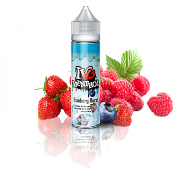 Blueberg Burst (50ml) Plus e Liquid by I VG Menthol Blueberg Burst (50ml) Plus e Liquid by I VG Menthol