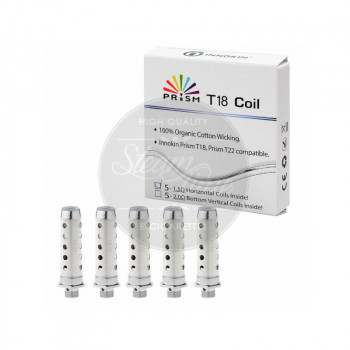 Innokin Prism T18/T22 1,5 Ohm Coils Innokin Prism T18/T22 1,5 Ohm Coils