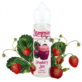 Strawberry Jam (50ml) Plus e Liquid by Jammin Strawberry Jam (50ml) Plus e Liquid by Jammin
