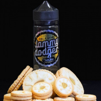 Jammy Dodger Vanilla Custard (80ml) Plus e Liquid by Just Jam Jammy Dodger Vanilla Custard (80ml) Plus e Liquid by Just Jam