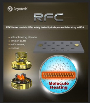 Joyetech RFC Riftcore Duo RDA Verdampfer Joyetech RFC Riftcore Duo RDA Verdampfer