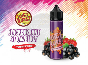 Blackcurrant Strawberry (50ml) Plus e Liquid by Juicy Burst Blackcurrant Strawberry (50ml) Plus e Liquid by Juicy Burst