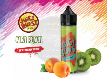 Kiwi Peach (50ml) Plus e Liquid by Juicy Burst Kiwi Peach (50ml) Plus e Liquid by Juicy Burst