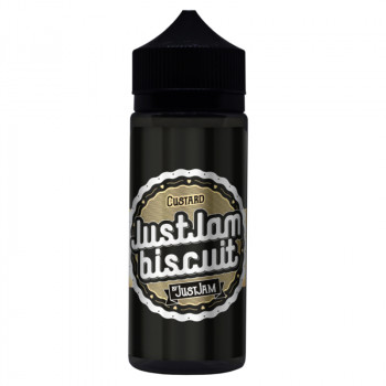 Custard (80ml) Plus e Liquid by Just Jam Biscuit Custard (80ml) Plus e Liquid by Just Jam Biscuit