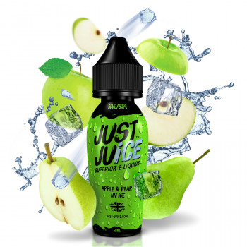 Apple & Pear on Ice (50ml) Plus e Liquid by Just Juice Apple & Pear on Ice (50ml) Plus e Liquid by Just Juice