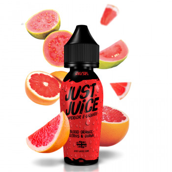 Blood Orange Citrus & Guava (50ml) Plus e Liquid by Just Juice Blood Orange Citrus & Guava (50ml) Plus e Liquid by Just Juice