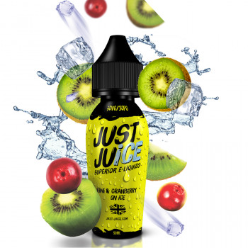 Kiwi Cranberry On Ice (50ml) Plus e Liquid by Just Juice Kiwi Cranberry On Ice (50ml) Plus e Liquid by Just Juice