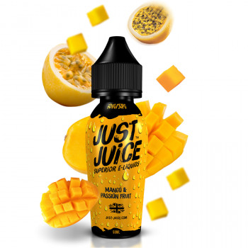 Mango & Passion Fruit (50ml) Plus e Liquid by Just Juice Mango & Passion Fruit (50ml) Plus e Liquid by Just Juice