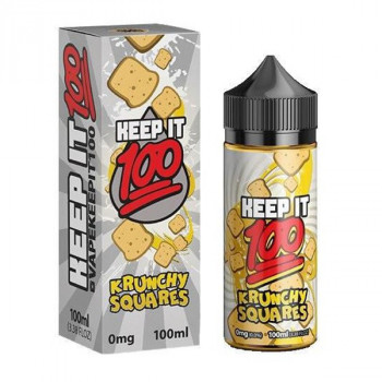 Crunchy Squared (100ml) Plus e Liquid by Keep it Crunchy Squared (100ml) Plus e Liquid by Keep it