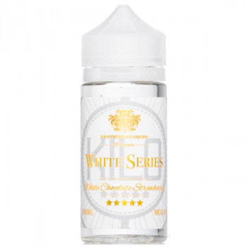 White Chocolate Strawberry 100ml Shortfill Liquid by Kilo White Series White Chocolate Strawberry 100ml Shortfill Liquid by Kilo White Series