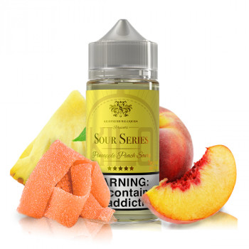 Pineapple Peach Sours 100ml Shortfill Liquid by Kilo Pineapple Peach Sours 100ml Shortfill Liquid by Kilo