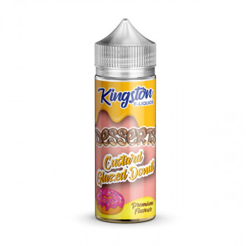 Custard Glazed Donut 100ml Shortfill Liquid by Kingston Desserts Custard Glazed Donut 100ml Shortfill Liquid by Kingston Desserts