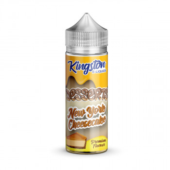 New York Cheesecake 100ml Shortfill Liquid by Kingston Desserts New York Cheesecake 100ml Shortfill Liquid by Kingston Desserts