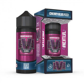 Cherry Blue Fizz 100ml Shortfill Liquid by LVL Cherry Blue Fizz 100ml Shortfill Liquid by LVL