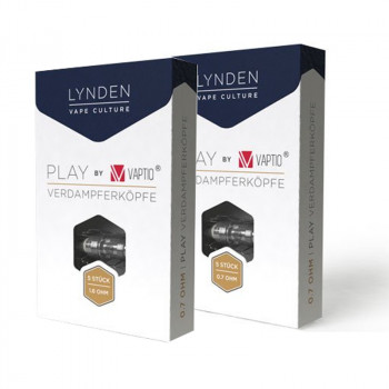 Lynden Play Coils 5er Pack Verdampferköpfe Lynden Play Coils 5er Pack Verdampferköpfe
