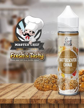 Butterscotch Cookie (50ml) Plus e Liquid by Master Chef Butterscotch Cookie (50ml) Plus e Liquid by Master Chef
