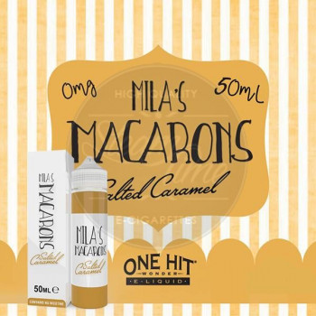 Salted Caramel (50ml) Plus e Liquid by Mila's Macarons Salted Caramel (50ml) Plus e Liquid by Mila's Macarons