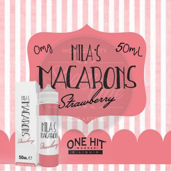 Strawberry (50ml) Plus e Liquid by Mila's Macarons Strawberry (50ml) Plus e Liquid by Mila's Macarons
