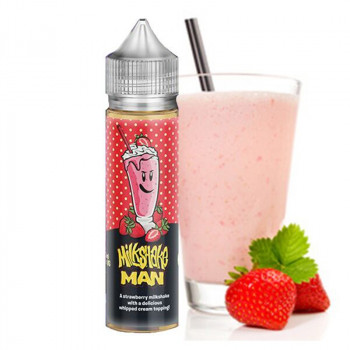 Milkshake Man Strawberry Plus 50ml e Liquid by Marina Vapes Milkshake Man Strawberry Plus 50ml e Liquid by Marina Vapes