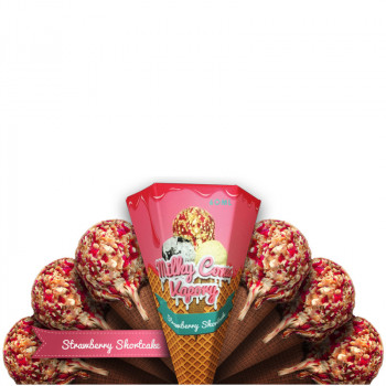 Strawberry Shortcake Plus e Liquid 50ml by Milky Cones Vapory Strawberry Shortcake Plus e Liquid 50ml by Milky Cones Vapory