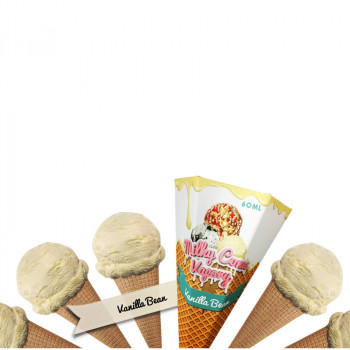 Vanilla Bean Plus e Liquid 50ml by Milky Cones Vapory Vanilla Bean Plus e Liquid 50ml by Milky Cones Vapory