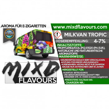 MIXD Flavours Aroma 10ml / Tropic Milkvan MIXD Flavours Aroma 10ml / Tropic Milkvan