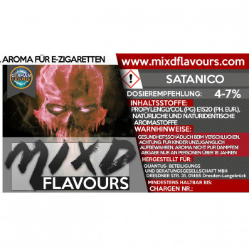 MIXD Flavours Aroma 10ml / Satanico MIXD Flavours Aroma 10ml / Satanico
