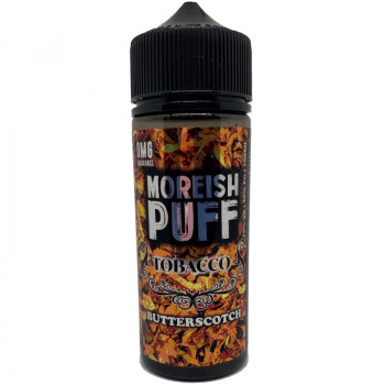 Butterscotch Tobacco (100ml) Plus e Liquid by Moreish Puff Butterscotch Tobacco (100ml) Plus e Liquid by Moreish Puff