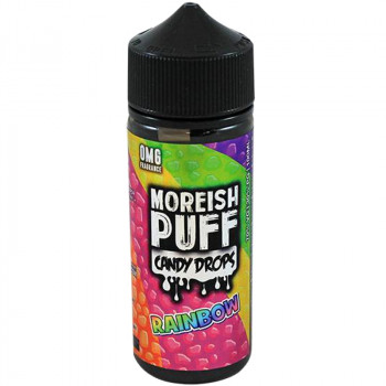 Candy Drops Rainbow (100ml) Plus e Liquid by Moreish Puff Candy Drops Rainbow (100ml) Plus e Liquid by Moreish Puff