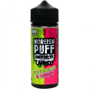 Candy Drops Watermelon Cherry (100ml) Plus e Liquid by Moreish Puff Candy Drops Watermelon Cherry (100ml) Plus e Liquid by Moreish Puff
